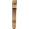 Ekena Millwork Balboa Craftsman Rough Sawn Bracket, Western Red Cedar, 6"W x 38"D x 46"H BKT06X38X46BOA04RWR - alternate 4